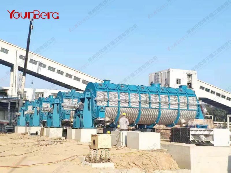 生物發(fā)酵污泥干燥機-石藥集團內(nèi)蒙常盛制藥